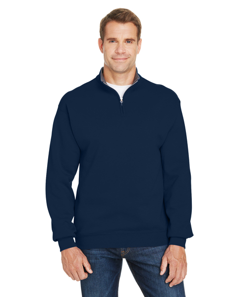 Fruit Of The Loom SF95R Adult 7 2 Oz Sofspun Quarter Zip Sweatshirt