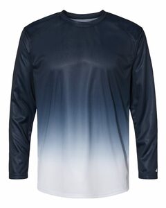 Badger Sport 4204 Ombre L/S Tee