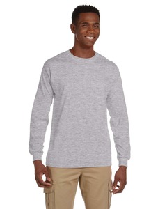 Gildan G241 Ultra Cotton ® 100% Cotton Long Sleeve T-Shirt with Pocket