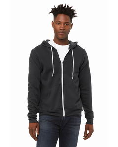 Bella + Canvas 3739 Unisex Sponge Fleece Full-Zip Hooded Sweatshirt