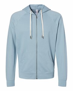 Independent Trading Co. SS1000Z Icon Unisex Lightweight Loopback Terry Full-Zip Hooded Sweatshirt
