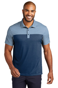 Port Authority K831 Fine Pique Blend Blocked Polo