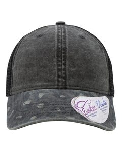 Infinity Her JANET Women's Printed Visor with Mesh Back Cap