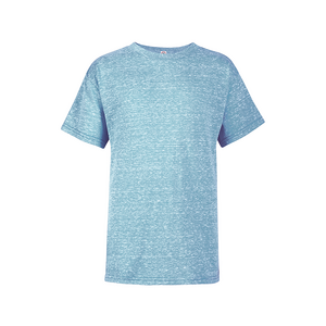 Delta 14900 Ringspun Youth Retail Fit Snow Heather Tee
