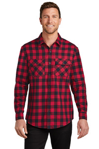 Port Authority W668 Plaid Flannel Shirt