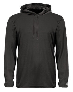 Badger Sport 4105 B Core L/S Hood Tee