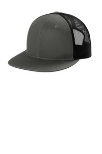 Port Authority C117 Snapback Flat Bill Trucker Cap