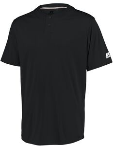 Russell Athletic 3R7X2M Performance Two-Button Solid Jersey