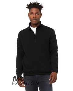 Bella + Canvas 3740C FWD Fashion Unisex Quarter Zip Pullover Fleece