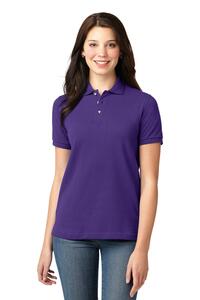 Port Authority L420 Ladies Heavyweight Cotton Pique Polo