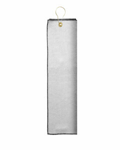 Pro Towels MW26TG Microfiber Waffle Golf Towel with Tri-Fold Grommet