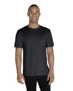 Jerzees T-Shirt - Black Heather, 50% Cotton, 5XL Size, Machine Washable