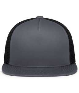 Pacific Headwear 4D7 D-SERIES 5-PANEL TRUCKER SNAPBACK CAP