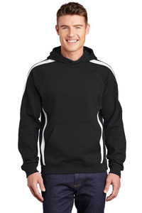Sport-Tek ST265 Sleeve Stripe Pullover Hooded Sweatshirt