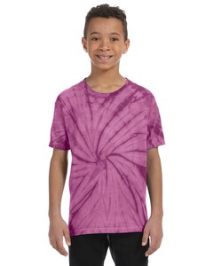 Tie-Dye CD101Y Youth 5.4 oz. 100% Cotton Spider T-Shirt