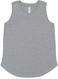 LAT 2692 Youth Girls Jersey Tank Top