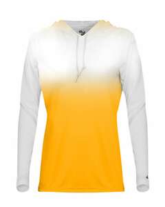 Badger Sport 4208 Ombre Hood Women's Tee