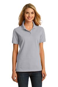 Port & Company LKP150 Ladies Ring Spun Pique Polo