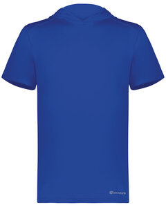 Holloway 222142 Adult Short Sleeve Hoodie Powered by Coolcore