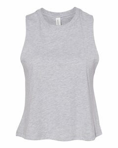 Bella + Canvas 6682 Women's Racerback Crop Tank thumbnail
