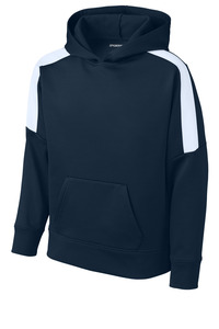 Sport-Tek YST255 Youth Sport-Wick ® Fleece United Pullover Hoodie