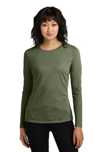 District DT110 Women's Perfect Blend ® CVC Long Sleeve Tee