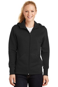 Sport-Tek L265 Ladies Full-Zip Hooded Fleece Jacket