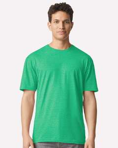 Gildan Ultra Cotton T-Shirt Uomo - Heather Cardinal/Indaco, XX-Large, 100% Cotone