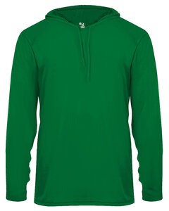 Badger Sport 4105 B Core L/S Hood Tee