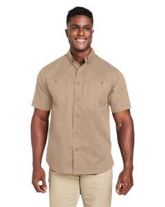 Harriton M585 Men's Advantage IL Short Sleeve Work Shirt