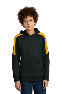 Sport-Tek YST255 Youth Sport-Wick ® Fleece United Pullover Hoodie