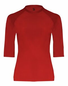 Badger Sport 4627 Pro Compression 1/2 Sleeve Crew