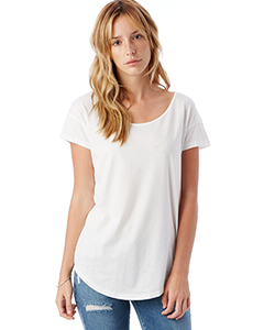 ★ ★ Women's Modal Lip Short Sleeve T-Shirt 44C9 Modal Rib LYR Short Sleeve Tee | Splendid