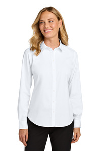 Port Authority LW816 Women's Long Sleeve Nailhead Easy Care Shirt