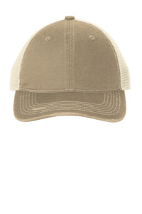 Port Authority C600 Distressed Mesh Back Cap