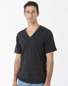 Los Angeles Apparel TR61 USA-Made Unisex Triblend V-Neck T-Shirt