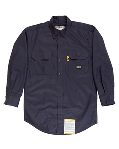 Berne FRSH10 Men's Flame-Resistant Button-Down Work Shirt
