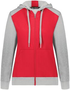 Augusta Sportswear AS6901 Ladies Three-Season Fleece Full Zip Hoodie