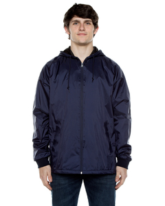 Beimar WB103RB Unisex Nylon Full Zip Hooded Jacket