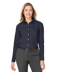 Devon & Jones DG505W CrownLux Performance® Ladies' Spencer Poplin Shirt