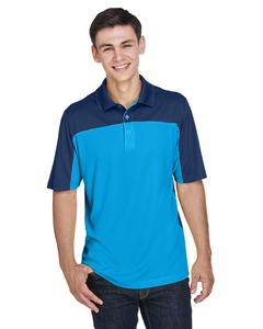 CORE365 CE101 Men's Balance Colorblock Performance Piqué Polo