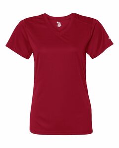 Badger Sport 4162 B Core Women's V Neck Tee