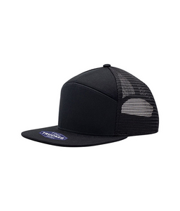 Mega Cap 6824 Cotton Twill 7 Panel Trucker