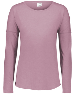 Augusta Sportswear AG3077 Ladies Lux Tri-Blend Long Sleeve Tee