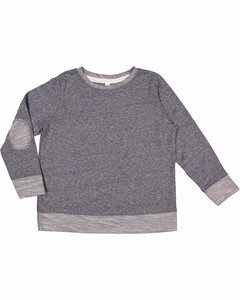 LAT 2279 Youth French Terry Long Sleeve Crewneck Sweatshirt