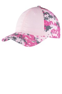 Port Authority C926 Colorblock Digital Ripstop Camouflage Cap