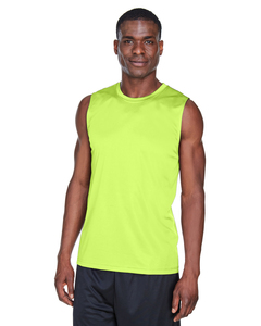 Neon yellow shop sleeveless shirt