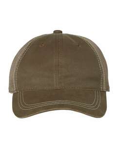 Outdoor Cap HPD-610M Weathered Cotton Solid Mesh Back Cap