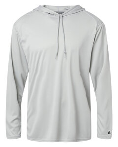 Badger Sport 4105 B Core L/S Hood Tee