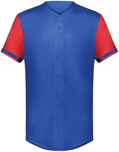 Augusta Sportswear 6909 Cutter+ Full Button Baseball Jersey